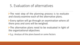 Planning | PDF