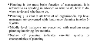 Planning in management and entrepreneurship .pptx