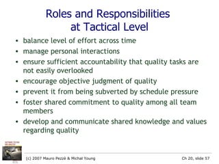 Tactical Roles Planning And Monitoring The Process | PPT