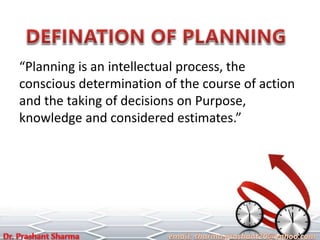 Notes on Planning Management | PPT