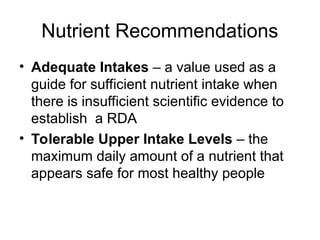 Planning a Healthy Diet and - 1 & 2.ppt
