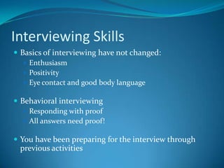 Job Search in Tough Economy