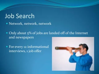 Job Search in Tough Economy