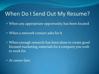 Job Search in Tough Economy