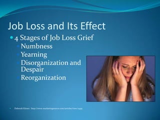 Job Search in Tough Economy