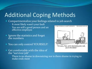 Job Search in Tough Economy