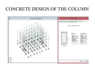 CONCRETE DESIGN OF THE COLUMN
 