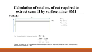 Planning and deployment of CSM at moderate depth opencast mines-a blast ...