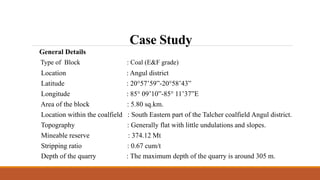 Planning and deployment of CSM at moderate depth opencast mines-a blast ...