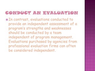 Planning and Designing Evaluation | PPTX