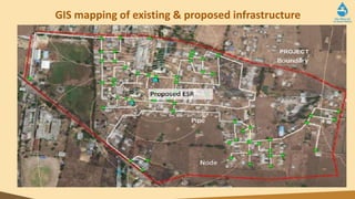 GIS mapping of existing & proposed infrastructure
 
