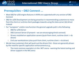 Planning and executing a DB2 11 for z/OS Migration by Ian Cook | PDF