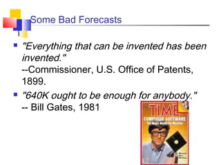 Planning and forecasting | PPT