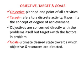 Planning and management in health sector | PDF