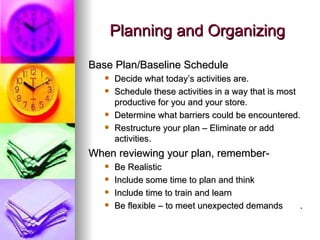 Planning And Organizing Your Time | PPT