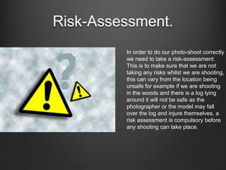 Planning a photoshoot | PPTX