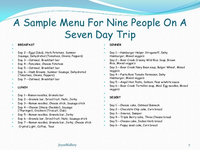 Wild Waters Food Menu Wild Waters Food Menu