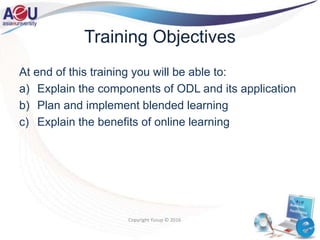 Planning blended learning | PPTX