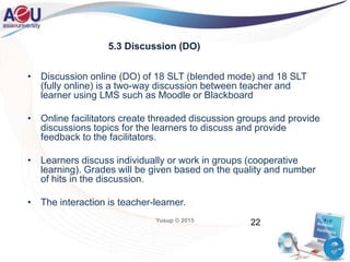 Planning blended learning | PPTX