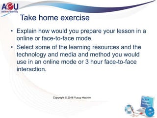 Planning blended learning | PPTX