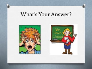 What’s Your Answer? 
 