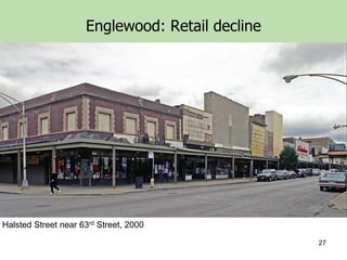 Englewood: Retail decline

Halsted Street near 63rd Street, 2000
27

 