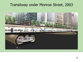 Transitway under Monroe Street, 2003

39

 