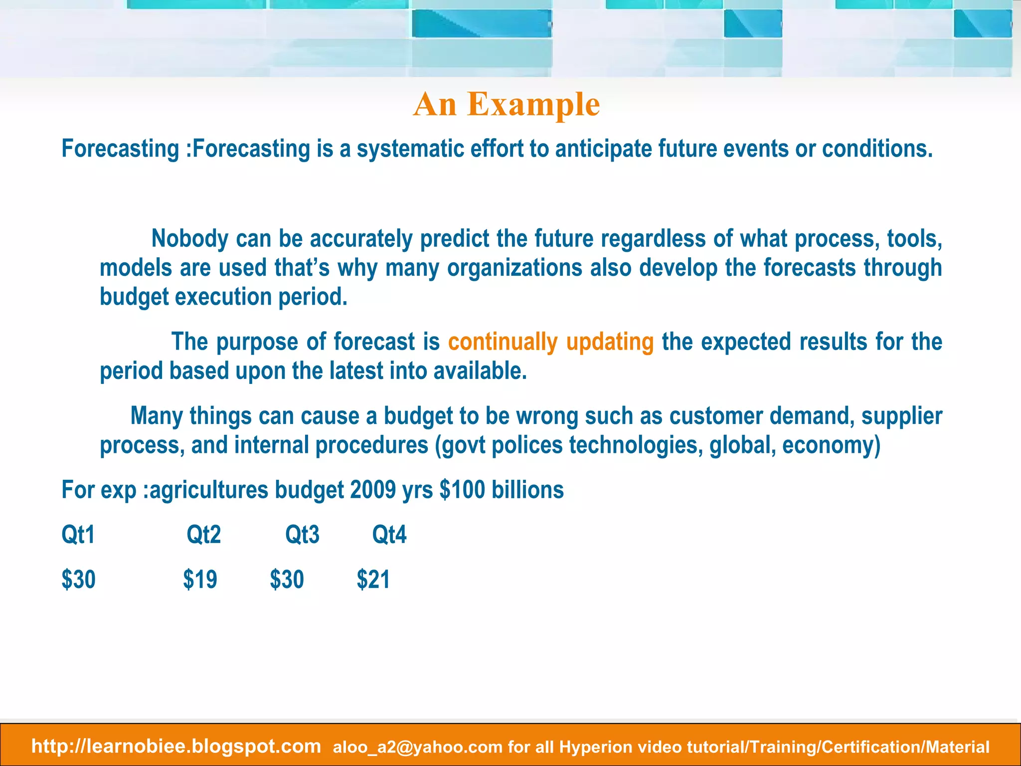 Basic Difference between ASO/BSO Aggregate storage applications differ from block storage applications in both concept and design. Storage Kernel  : Architecture that supports rapid aggregation, optimized to support high dimensionality and sparse data. It doesn’t have  Dense/Sparse concepts. Physical storage  definition Through the Application Properties window, Tablespaces tab in Administration Services. Database creation  Migrate a block storage outline or define after application creation. ASO Support only one Database . 