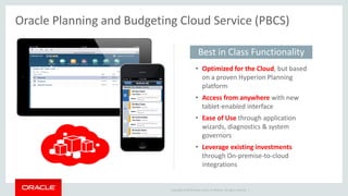 Hyperion Planning: Cloud or On Premise | PDF