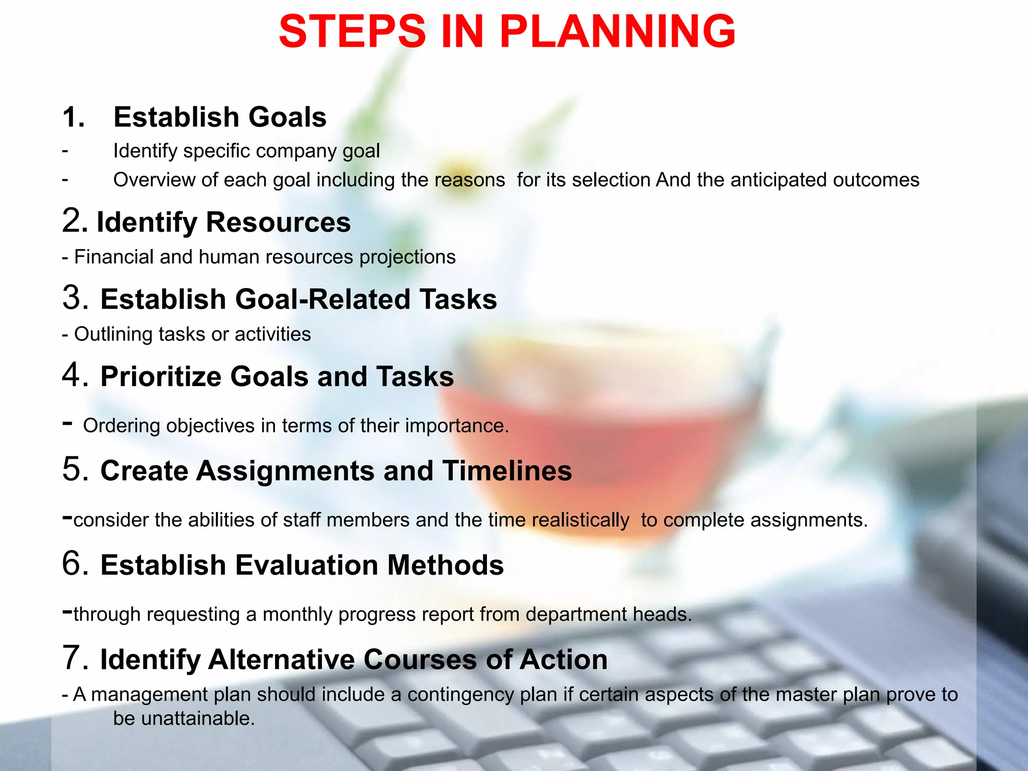 Planning concepts and strategies | PPT