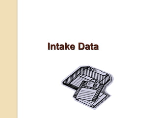 Intake Data
 