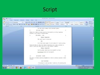 Script
 