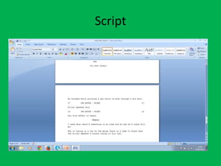 Script
 