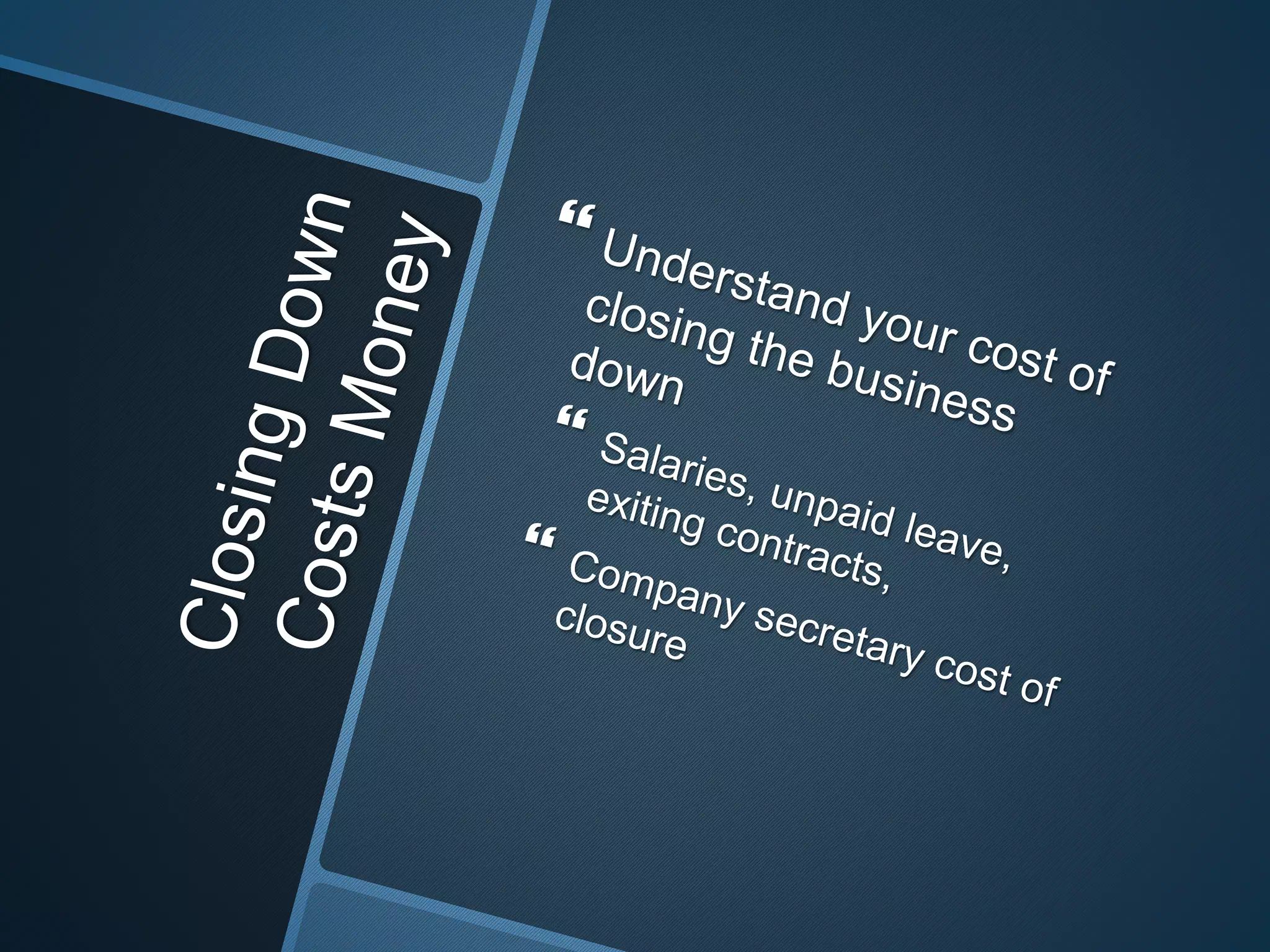 How to plan for failure as a startup?