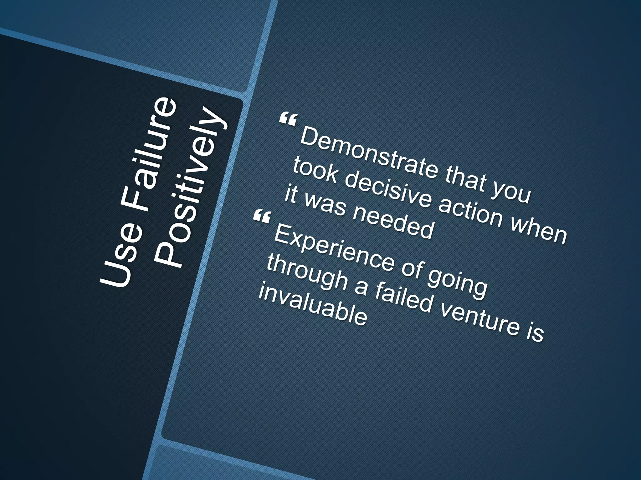 How to plan for failure as a startup?