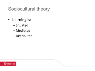 Planning for learning in maritime education | PPTX