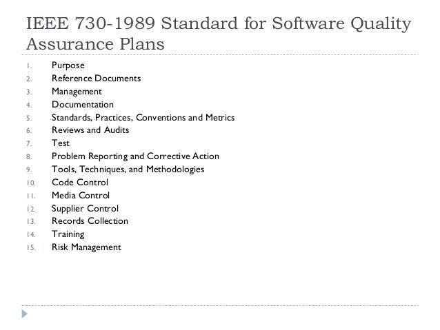 quality assurance planning 6