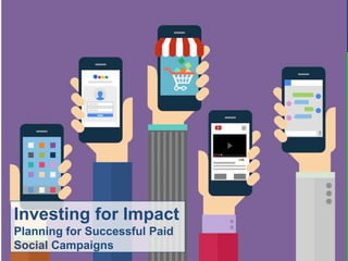 Investing for Impact
Planning for Successful Paid
Social Campaigns
 