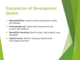 planning for system development and system development life cycle | PPTX