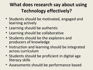 Planning For Technology Integration | PPT