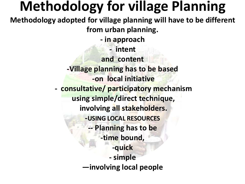 Planning for Village development