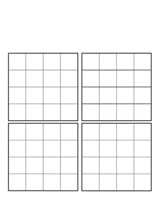 Use this grid to plan your Square Foot Garden.
 