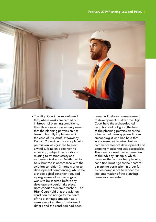 Rollits Planning Law And Policy Newsletter February 2019 - 