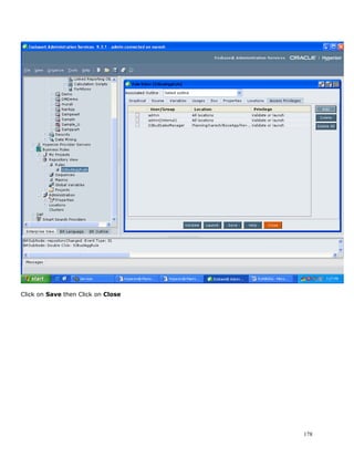 Click on Save then Click on Close




                                    178
 