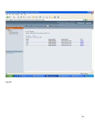 Log off;




           198
 