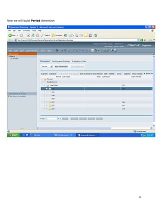 Now we will build Period dimension




                                     36
 