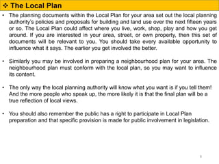 Planning legestation | PPTX