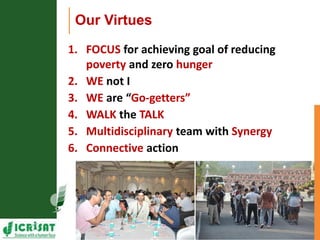 Asia Regional Program Planning Meeting- overview by Dr Suhas P Wani, Regional Director-Asia;4-5 may 2016-spw