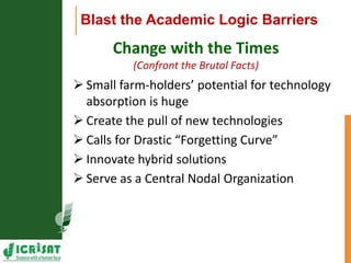 Asia Regional Program Planning Meeting- overview by Dr Suhas P Wani, Regional Director-Asia;4-5 may 2016-spw