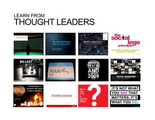 LEARN FROM
THOUGHT LEADERS
 